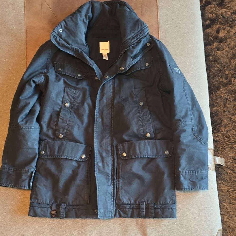 Diesel Navy Blue Winter Jacket